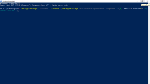 powershell