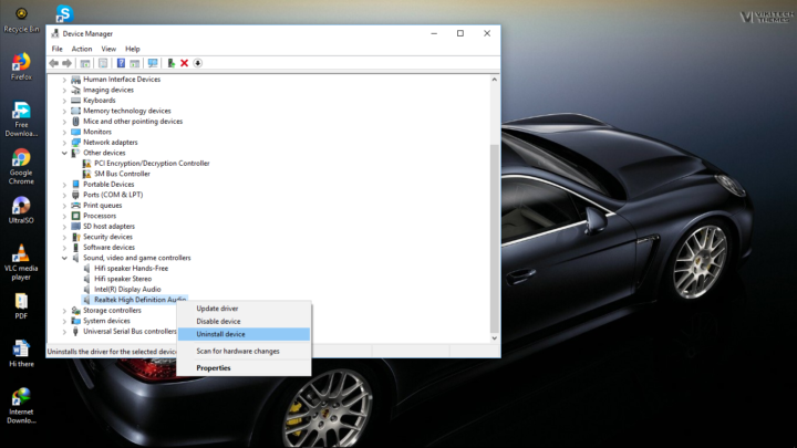 windows 10 uninstalling drivers