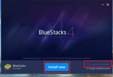 Bluestacks Windows 10 installation